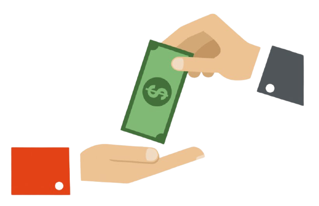 Financial contribution illustration